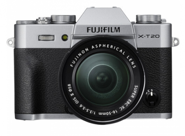 Fujifilm X-T20 strieborný + Fujinon XC16-50mm II F3.5-5.6 - Digitálny fotoaparát