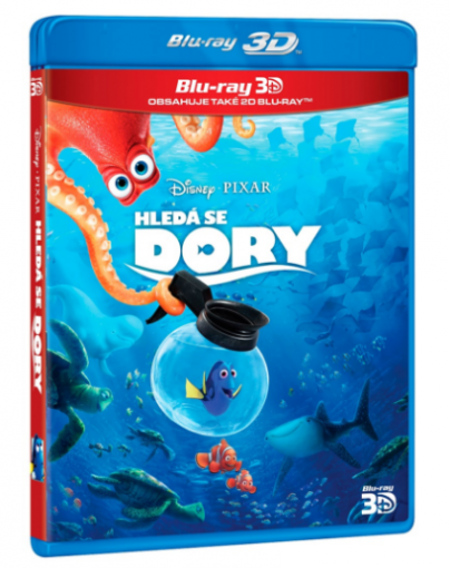 Hľadá sa Dory - 3D+2D Blu-ray film (2BD)
