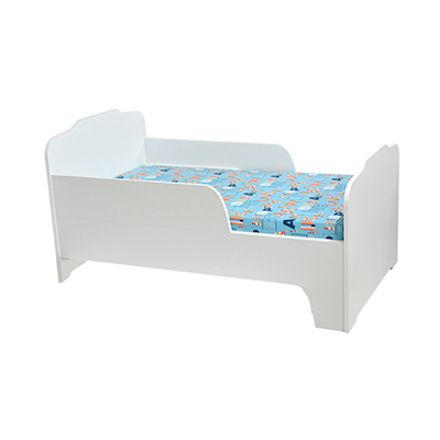 BAMBI BI + matrac BH03 vystavený kus - detská posteľ bez úložného priestoru s matracom 140x80+30+30, látka BH03