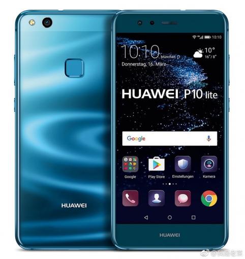 HUAWEI P10 Lite Dual SIM modrý - Mobilný telefón