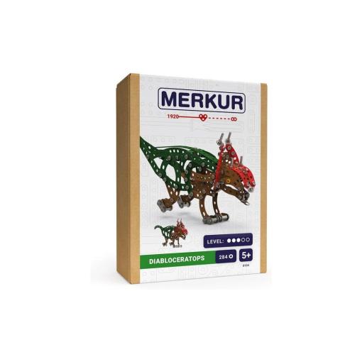 Merkur Diabloceratops 284ks v krabici 13x18x5cm - Kovová stavebnica