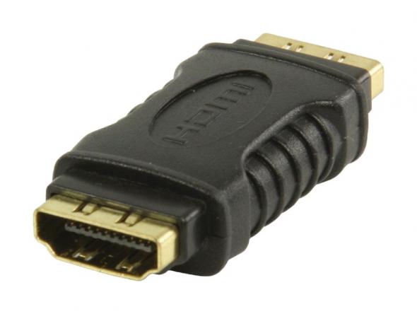 Valueline čierna - Spojka HDMI