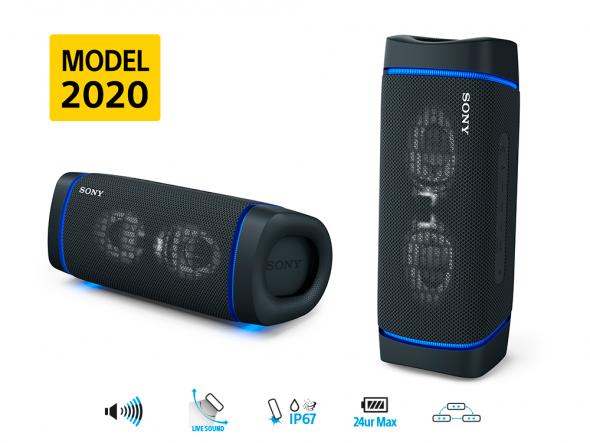 Sony SRS-XB33B čierny vystavený kus - Bluetooth reproduktor