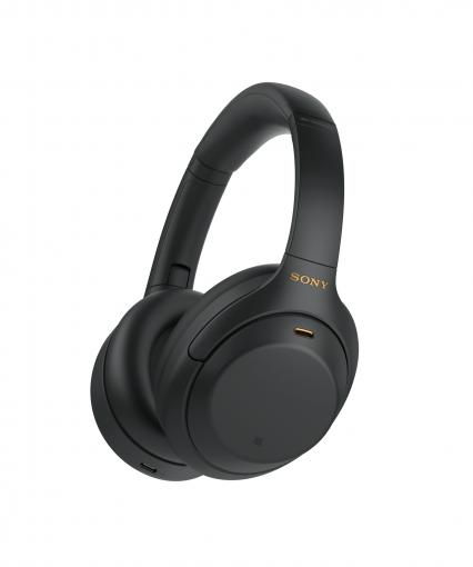 Sony WH-1000XM4B čierne - Bezdrôtové slúchadlá s potlačením hluku a funkciou ovládania okolitého zvuku