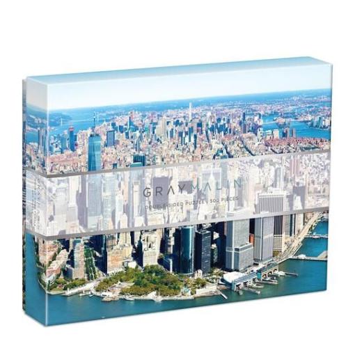Galison Obojstranné puzzle New York City Gray Malin 500 dielikov - puzzle