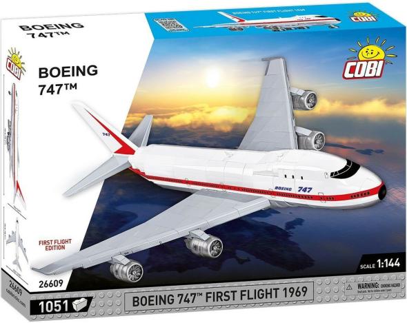 Cobi Cobi Boeing 747 First Flight 1969, 1:144, 1000 k