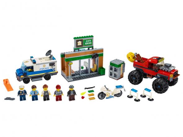 LEGO City LEGO® City 60245 Lúpež s monster truckom - Stavebnica