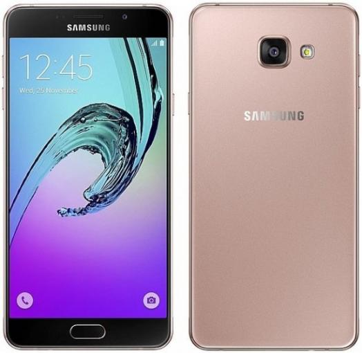 Samsung Galaxy A3 2016 A310F single sim ružovo-zlatý - Mobilný telefón