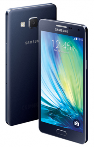 Samsung Galaxy A3 Single SIM čierny vystavený kus - Mobilný telefón