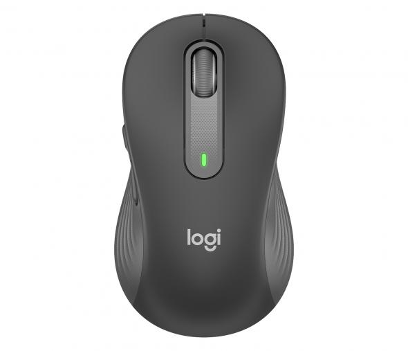 Logitech M650 Left Signature Wireless Mouse - GRAPHITE - Wireless optická myš