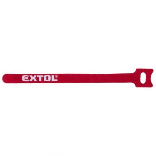 EXTOL - Pásky sťahovacie, suchý zips, 30ks, 200x12mm