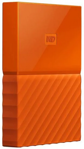 Western Digital My Passport 2TB oranžový - Externý pevný disk 2,5"