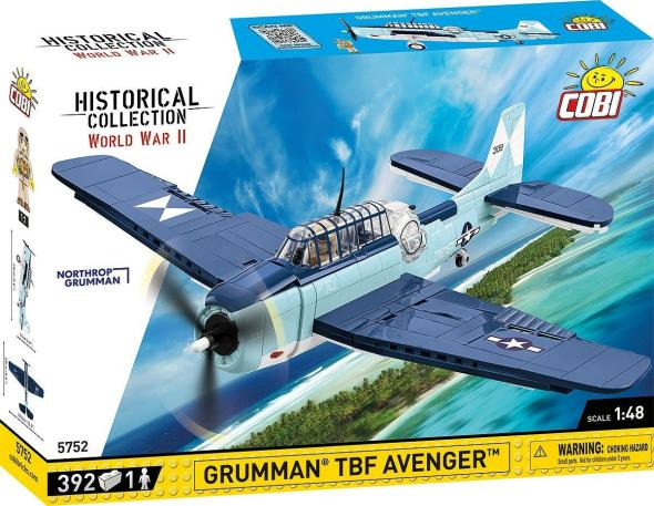 Cobi Cobi Gruman TBF Avenger, 1:48, 388 k, 1 f