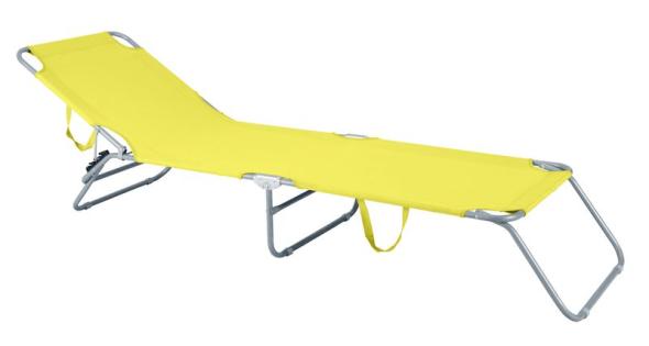 Strend Pro PANAMA ZL - Lehátko 188x55x27 cm, žltá