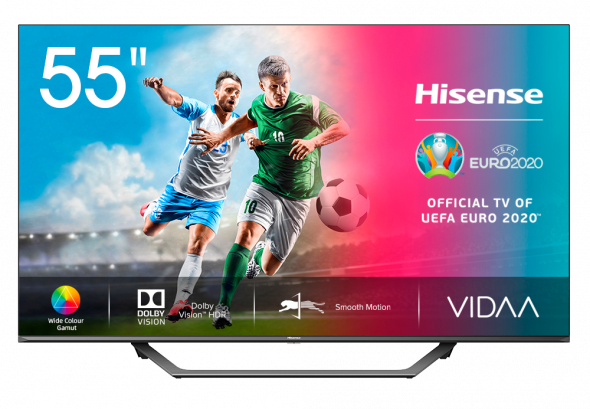 HISENSE 55A7500F  + súťaž o lístky na EURO 2024 - 4K LED TV