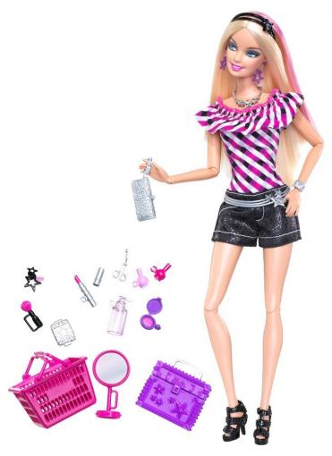 Mattel Barbie Fashionistas Shopping - Sassy - Bábika