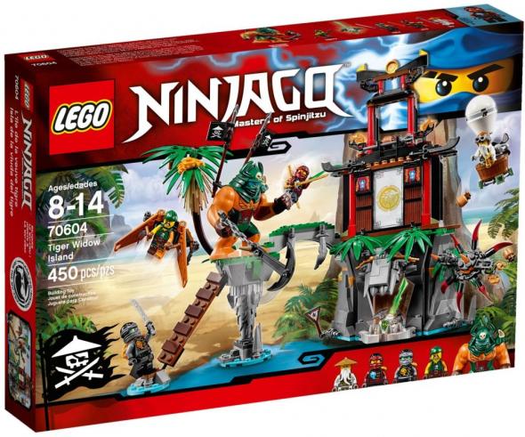 LEGO Ninjago LEGO Ninjago 70604 Ostrov Tigria vdova - Stavebnica