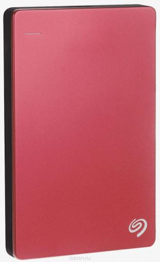 Seagate Backup Plus Slim Portable 1TB červený - Externý pevný disk 2,5"