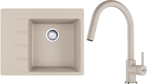 Franke SET G285 SA - Set drez CNG 611-62 TL/7 sahara+FC 6051.082