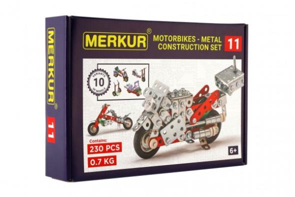 Merkur Motocykel M011 - Kovová stavebnica