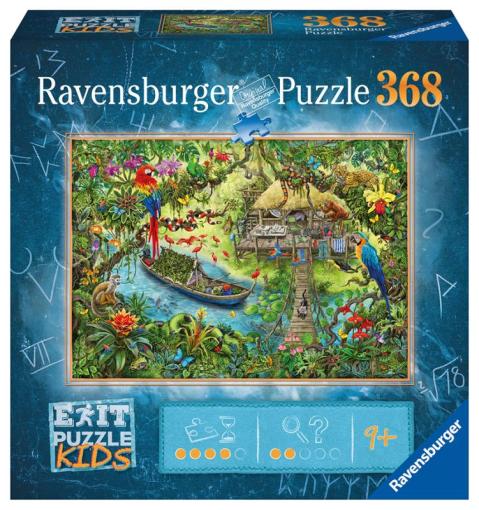 Ravensburger Exit KIDS Puzzle: Džungla 368 dielikov