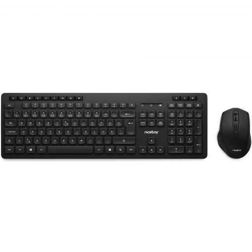 Niceboy Office MK10 COMBO - Wireless klávesnica s myšou