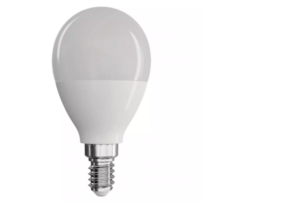 Emos Classic mini globe 7.3W E14 teplá biela - LED žiarovka