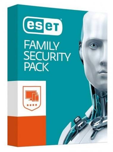ESET Family Security pack 5PC + 12mesiacov PREDĹŽENIE - elektronická licencia