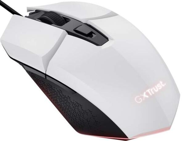 Trust GXT 109W Felox Gaming Mouse White - Optická myš