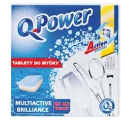Q Power Multiactiv 25ks/kra - tablety do umývačky riadu