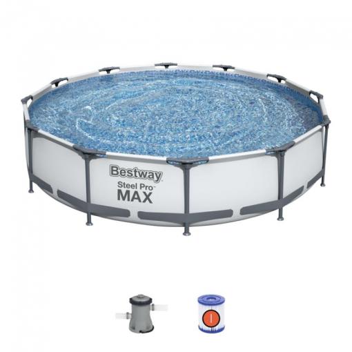 Bestway Bazén Bestway® Steel Pro MAX, 56416, filter, pumpa, 3,66x0,76 m - Bazén