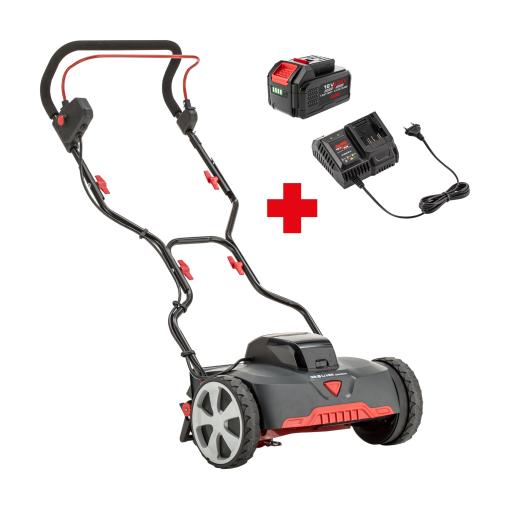 AL-KO 38.6 LI HM COMFORT SET  + kupóny na daľší nákup  - Aku vretenová kosačka, 18V, batéria a nabíjačka v balení