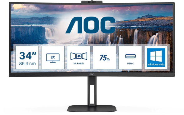 AOC CU34V5CW - Monitor
