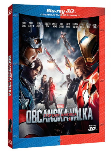 Captain America: Občanská válka - 3D+2D Blu-ray film