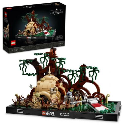 LEGO® LEGO® Star Wars™ 75330 Jediský tréning na planéte Dagobah™ – dioráma