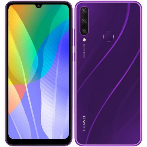HUAWEI Y6p Dual SIM fialový vystavený kus - Mobilný telefón