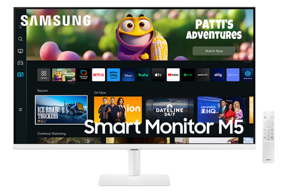 Samsung Smart Monitor M50C biely - 32" Monitor