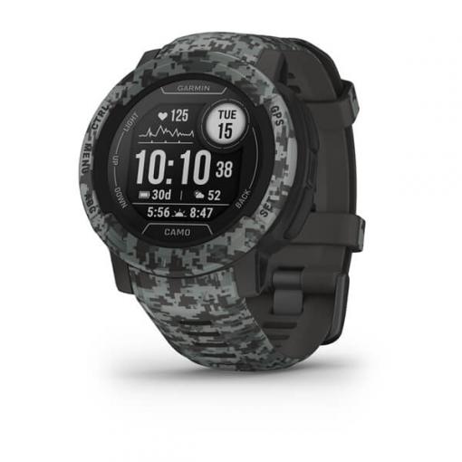 Garmin Instinct 2 Camo Edition, Graphite Camo - športové smart hodinky