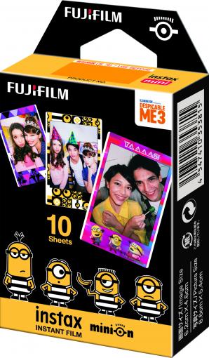 Fujifilm Instax MINI 10list Minion DM3 - Fotopapier určený pre fotoaparáty Instax MINI