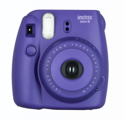 Fujifilm Instax mini 8 fialový - Fotoaparát s automatickou tlačou