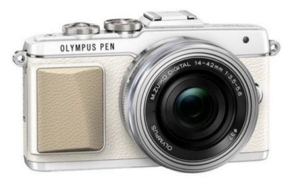 Olympus PEN E-PL7 biely + 14-42mm Pancake strieborný - Digitálny fotoaparát