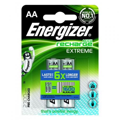 Energizer Extreme HR6 (AA) 2300mAh 2ks - Nabíjacie batérie