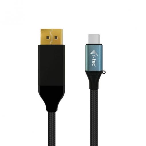 i-Tec USB-C DisplayPort 4K kábel 2m - Prepojovací kábel