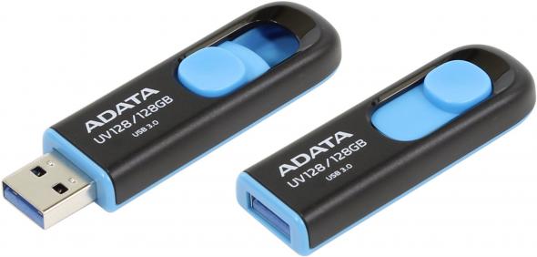 ADATA UV128 128GB modrý - USB 3.0 kľúč