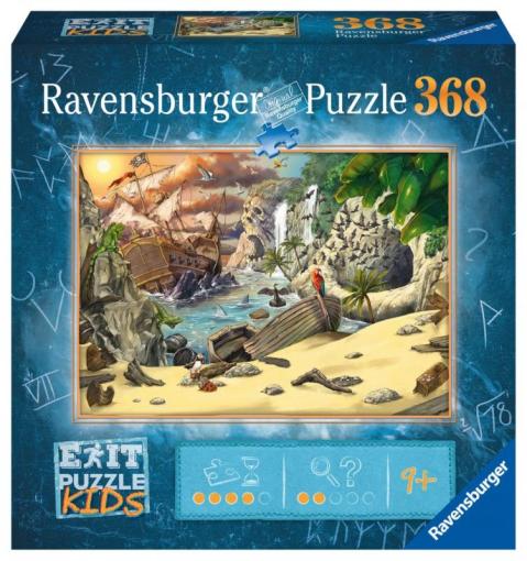 Ravensburger Exit KIDS Puzzle: Piráti 368 dielikov