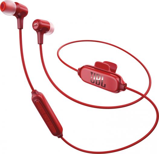 JBL E25BT červené - Bluetooth slúchadlá