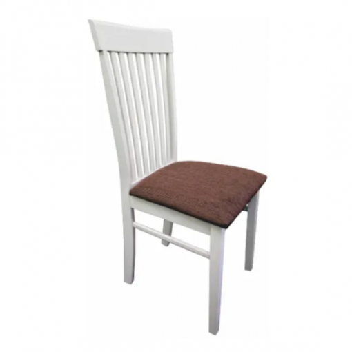 ASTRO NEW BI/HN vystavený kus - stolička jedálenská biela/hneda