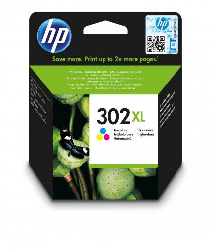 HP 302 XL Color - Náplň pre tlačiareň