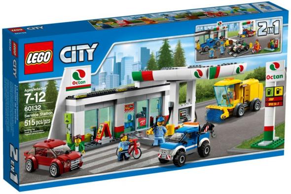 LEGO City LEGO City 60132 Sopka Benzínová stanica - Stavebnica