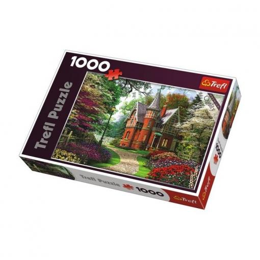 Trefl Puzzle Trefl Viktoriánsky Dom. 1000d - Puzzle 1000 dielikov